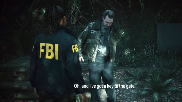 3 - Alan Wake 2: How to open the gate in the Cauldron Lake parking lot? - Tasks and puzzles - Alan Wake 2 Guide