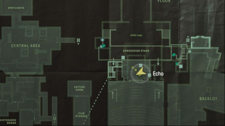 After changing the scene, you will gain access to a room resembling a dressing room - Alan Wake 2: All Echoes - Alan - Initiation - Alan Wake - Alan Wake 2 Guide