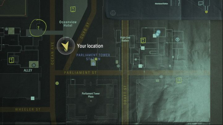 After completing the section in the hotel, another Echo will be waiting right in front of the building's main entrance - Alan Wake 2: All Echoes - Alan - Initiation - Alan Wake - Alan Wake 2 Guide