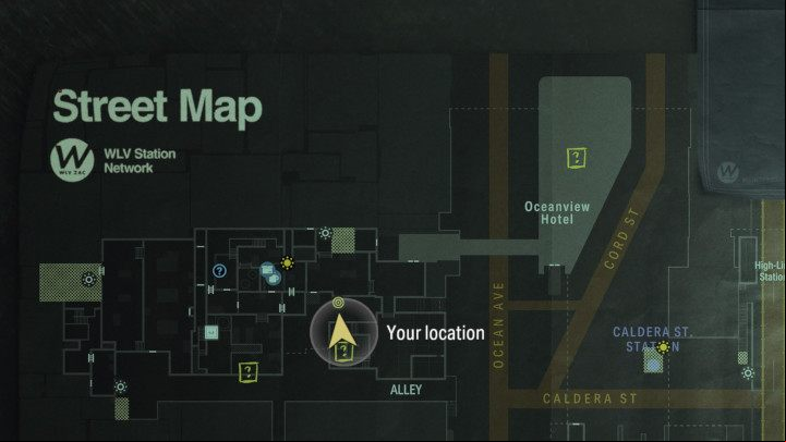 After reaching the hotel entrance and the nearby bar, look up to notice a billboard - Alan Wake 2: All Echoes - Alan - Initiation - Alan Wake - Alan Wake 2 Guide