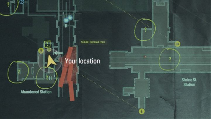 This Echo is found in room light in red near the tunnel with the burnt train - Alan Wake 2: All Echoes - Alan - Initiation - Alan Wake - Alan Wake 2 Guide
