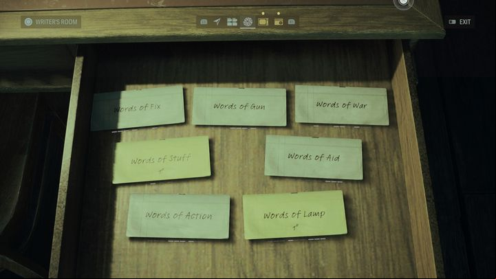 After finding and interacting with a Word of Power, 1 skill point will be added to the pool of the given category - Alan Wake 2: Best Words of Power upgrades - Basics - Alan Wake 2 Guide