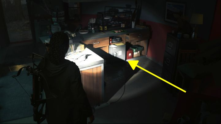 3 - Alan Wake 2: Safe puzzle in the Gift Shop in Coffee World - Main storyline - Alan Wake 2 Guide