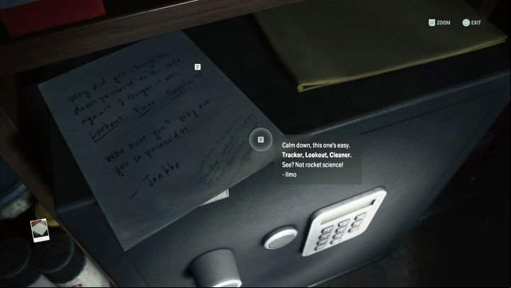 4 - Alan Wake 2: Safe puzzle in the Gift Shop in Coffee World - Main storyline - Alan Wake 2 Guide