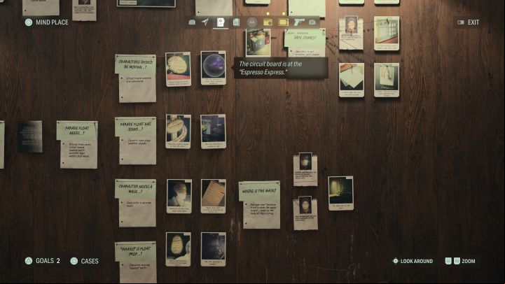 1 - Alan Wake 2: Circuit Board below Espresso Express puzzle - Main storyline - Alan Wake 2 Guide