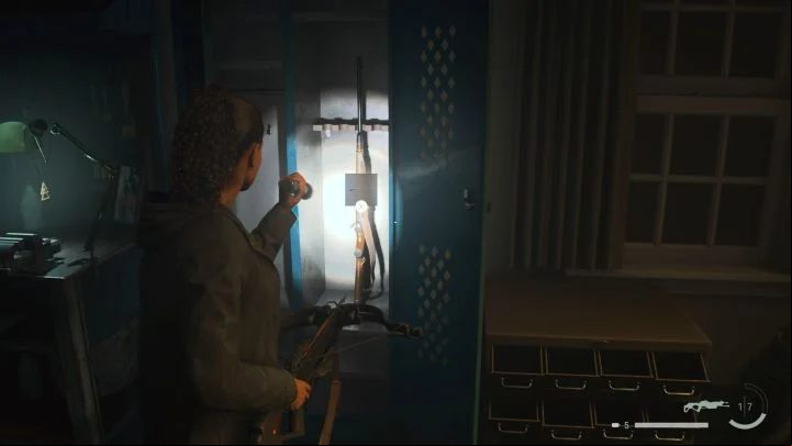 Pump-Action Shotgun is another weapon unique to Saga - Alan Wake 2: List of All Weapons - Basics - Alan Wake 2 Guide