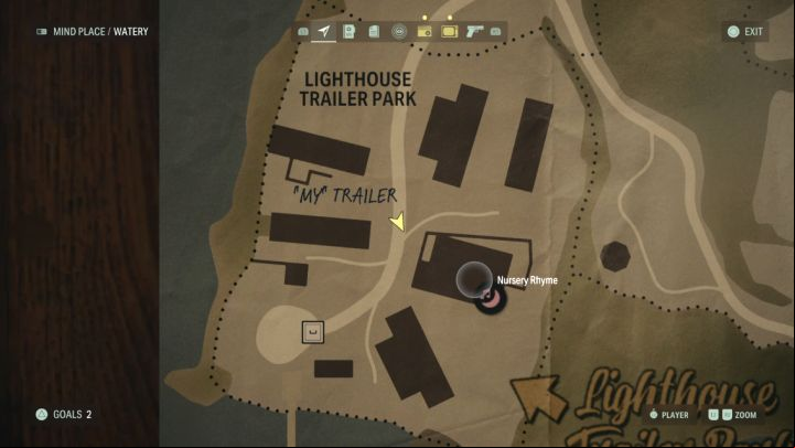 24 - Alan Wake 2: All Nursery Rhymes puzzles in Watery - Rhymes - Alan Wake 2 Guide
