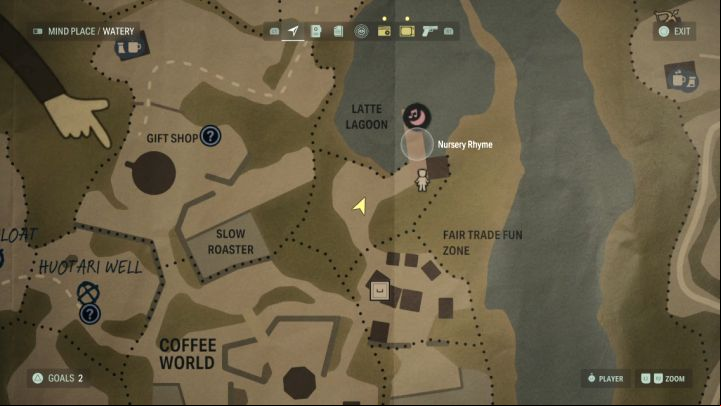 15 - Alan Wake 2: All Nursery Rhymes puzzles in Watery - Rhymes - Alan Wake 2 Guide