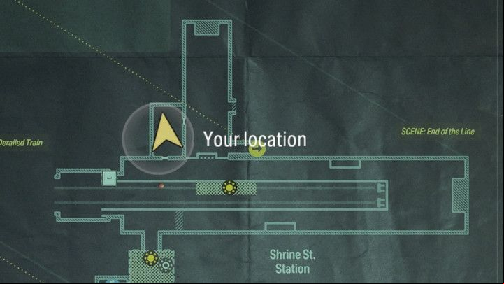 This collectible is hidden in the room leading to the large waiting room in the southern part of the map - Alan Wake 2: All Words of Power - Alan - Initiation - Alan Wake - Alan Wake 2 Guide