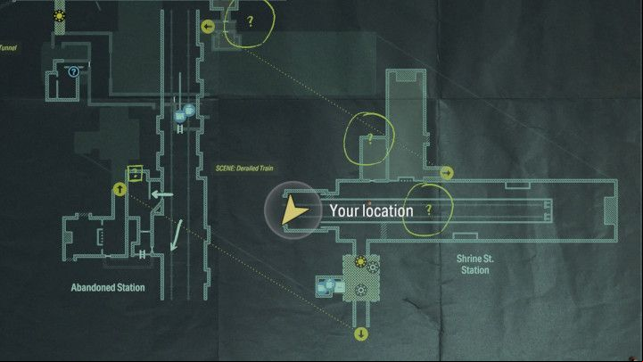 Upon reaching the tunnel in the southern part of the map, turn left (west) - Alan Wake 2: All Words of Power - Alan - Initiation - Alan Wake - Alan Wake 2 Guide