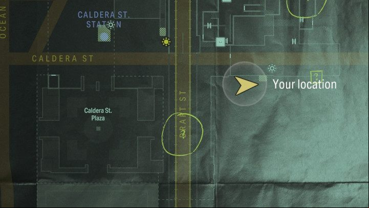After obtaining the light from the taxi, it will turn into a police car - Alan Wake 2: All Words of Power - Alan - Initiation - Alan Wake - Alan Wake 2 Guide