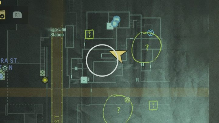 Use the lamp to discover the stairs leading to the above-ground metro station - Alan Wake 2: All Words of Power - Alan - Initiation - Alan Wake - Alan Wake 2 Guide