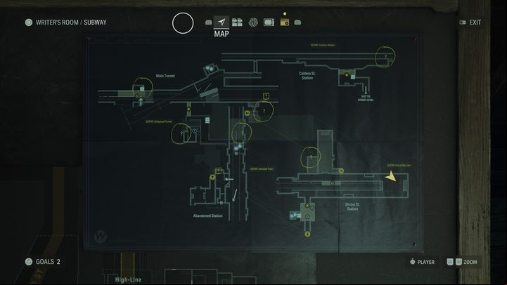 The friendly law enforcer will welcome you and share a handful of information as well as his prepared notes - Alan Wake 2: All Words of Power - Alan - Initiation - Alan Wake - Alan Wake 2 Guide