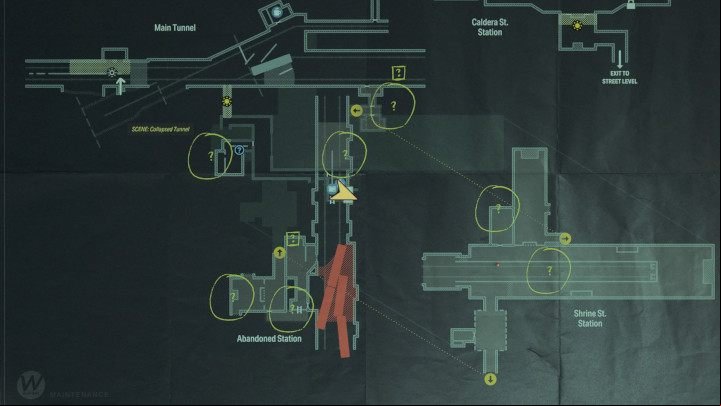 While traversing the metro tunnels, at some point you'll find a Break Room in the central part of the location - Alan Wake 2: All Writers Journey - Initiation - Alan Wake - Alan Wake 2 Guide