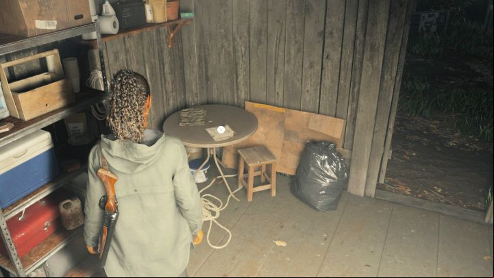 You can find the Manuscript Page in the hunting cabin in the eastern part of Watery, which can also serve as a break room (you need to start the generator first) - Alan Wake 2: All Manuscript Pages - Saga - Return - Saga Anderson - Alan Wake 2 Guide