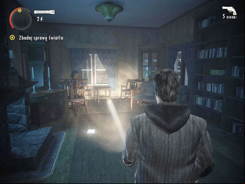 Go to the living room - Alan Wake: DLC 1 The Signal Part 1 - walkthrough - Walkthrough - Alan Wake Game Guide & Walkthrough