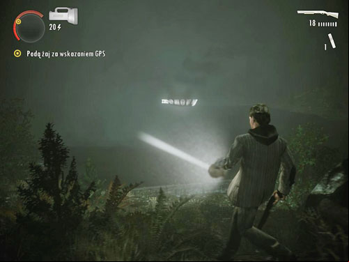 When hangar opens, run into it as fast as possible but prepare for a small welcoming committee - Alan Wake: DLC 1 The Signal Part 3 - walkthrough - Walkthrough - Alan Wake Game Guide & Walkthrough