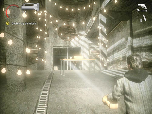 Eventually youll reach the Well-Lit Room, where you can get to the elevator - Alan Wake: DLC 2 The Writer Part 2 - walkthrough - Walkthrough - Alan Wake Game Guide & Walkthrough