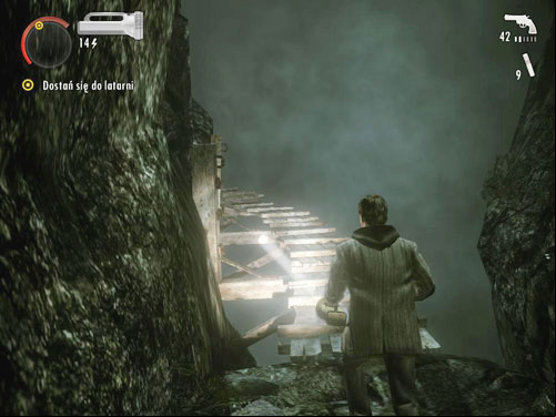 At the end of the bridge Zane will help you - Alan Wake: DLC 2 The Writer Part 3 - walkthrough - Walkthrough - Alan Wake Game Guide & Walkthrough