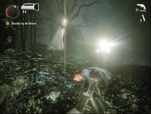 Prepare for a small fight - a good place for that is plane interior, where Taken can reach you only from one side - Alan Wake: DLC 2 The Writer Part 3 - walkthrough - Walkthrough - Alan Wake Game Guide & Walkthrough