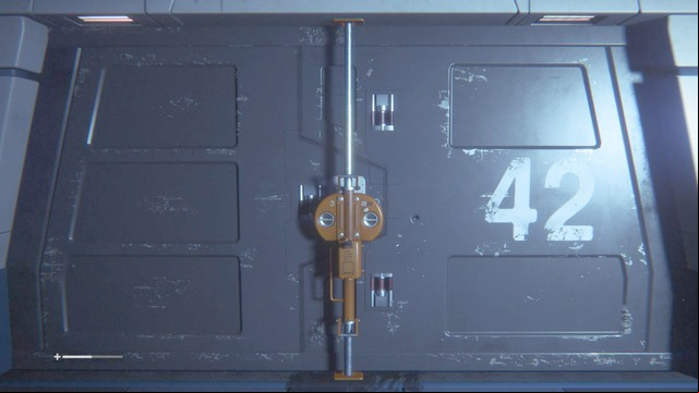 Keep walking forward until you reach the main door shown in the screenshot - the Torrens - Walkthrough - Alien: Isolation - Game Guide and Walkthrough