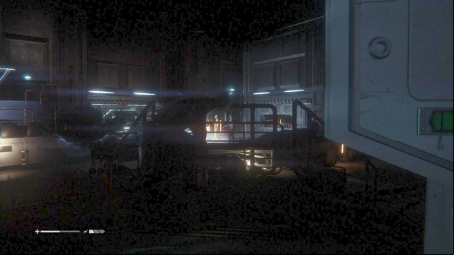 When you encounter the guards, crouch to them unnoticed and follow Axel - Head to the Transit Link with Axel - Walkthrough - Alien: Isolation - Game Guide and Walkthrough