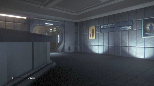 After you take the tuner, go to the stairs on the left - Reach Seegson Comms - Walkthrough - Alien: Isolation - Game Guide and Walkthrough