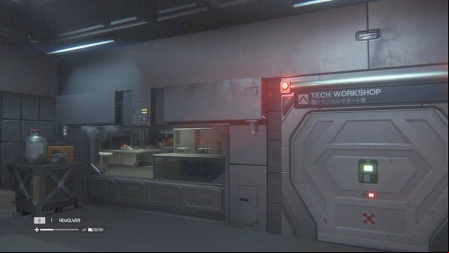 Go back to the first stairwell and your objective will be updated - Reach Seegson Comms - Walkthrough - Alien: Isolation - Game Guide and Walkthrough