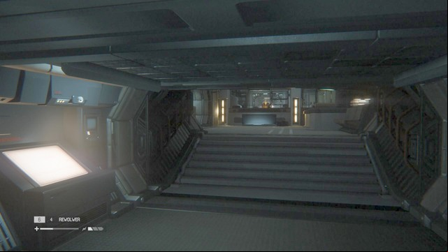 Get out of the elevator and update your map - Get to the comms room - Walkthrough - Alien: Isolation - Game Guide and Walkthrough