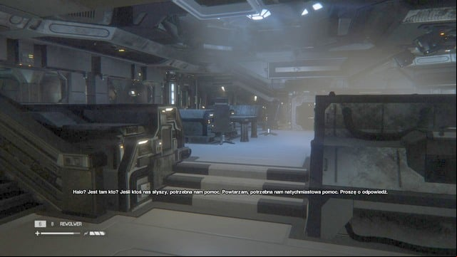 You have to find another console to your ship - Get to the comms room - Walkthrough - Alien: Isolation - Game Guide and Walkthrough