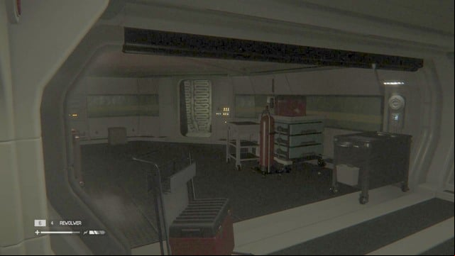 Get out through the other door and turn left - Help Dr. Kuhlman - Walkthrough - Alien: Isolation - Game Guide and Walkthrough
