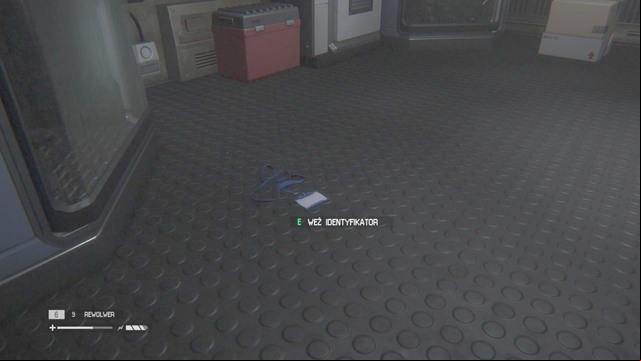 An ID Tag lies on the floor next to a deactivated android - Seegson Communications - Missing persons and Archive Logs - Alien: Isolation - Game Guide and Walkthrough
