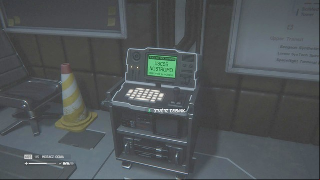 The terminal can be found in the reception in the main Solomons Transit Station - Solomons Habitation Tower - Missing persons and Archive Logs - Alien: Isolation - Game Guide and Walkthrough