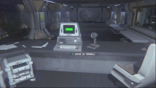 Approach the terminal on the desk, and from the list select initiate lockdown - Seal the creature inside the Server Farm - Walkthrough - Alien: Isolation - Game Guide and Walkthrough