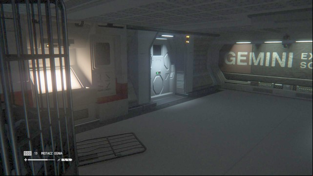 Go through the door and you will see a woman - Restore access to Distribution - Walkthrough - Alien: Isolation - Game Guide and Walkthrough