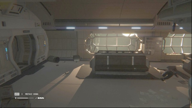 Once you do that, go back to the starting location of the compound (the room where you met the woman) - Restore access to Distribution - Walkthrough - Alien: Isolation - Game Guide and Walkthrough