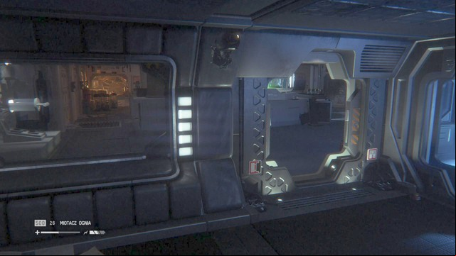 After switching the lever, leave the room, and you will get to another room - Access the Project KG348 Research Labs - Walkthrough - Alien: Isolation - Game Guide and Walkthrough