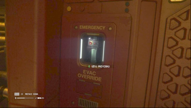 Start restoring pressure by the air lock, and hide as soon as you do that (to avoid with the Alien) - Access the Project KG348 Research Labs - Walkthrough - Alien: Isolation - Game Guide and Walkthrough