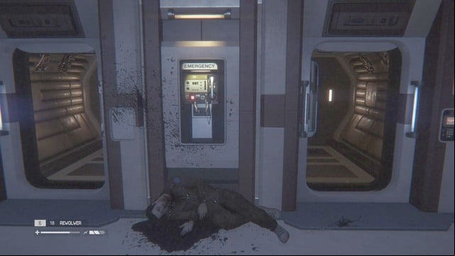 Leave the shaft and go forward - Find a way to the Colonial Marshal Bureau - Walkthrough - Alien: Isolation - Game Guide and Walkthrough