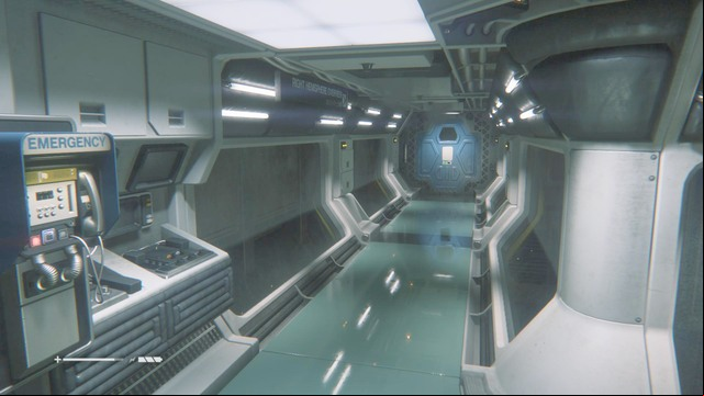 Take right, and you will get to a room with a console - Get to Apollo core - Walkthrough - Alien: Isolation - Game Guide and Walkthrough