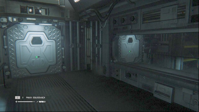 Follow the corridor, until you get to the place shown in the picture, then go through the door - Get to Apollo core - Walkthrough - Alien: Isolation - Game Guide and Walkthrough