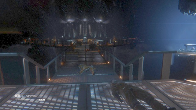 Take out the bolt gun, stand by the door, and eliminate incoming androids - Investigate the central reactor - Walkthrough - Alien: Isolation - Game Guide and Walkthrough