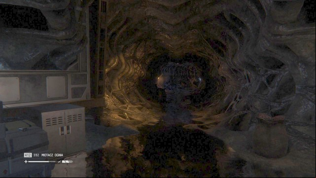 Go to the left and into the corridor - Destroy the nest - Walkthrough - Alien: Isolation - Game Guide and Walkthrough