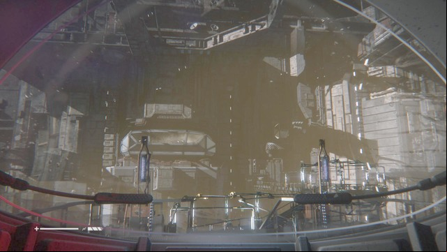 After you input the coordinates, go back to the nearby elevator, and go down - Find a way for the Torrens to dock - Walkthrough - Alien: Isolation - Game Guide and Walkthrough