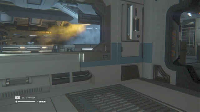 Once you change, enter the elevator, and go to the upper level - Find a way for the Torrens to dock - Walkthrough - Alien: Isolation - Game Guide and Walkthrough