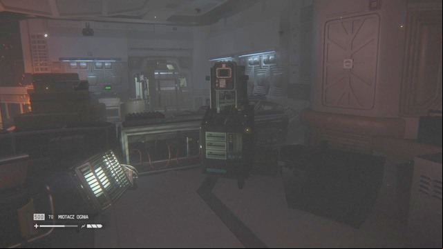 After you pick up the keycard and ingredients from the locker, go toward the console - Find a way for the Torrens to dock - Walkthrough - Alien: Isolation - Game Guide and Walkthrough