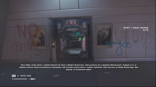 Exit the elevator and save the game - Find a way for the Torrens to dock - Walkthrough - Alien: Isolation - Game Guide and Walkthrough