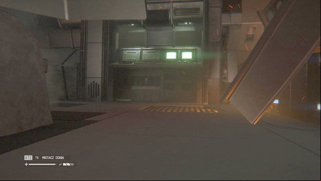 You need to power up (hack) two consoles on the opposite sides of the room - Escape Sevastopol - Walkthrough - Alien: Isolation - Game Guide and Walkthrough