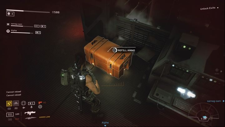 In the meantime, as you move from room to room, you will come across an ammo chest - Aliens Fireteam Elite: Ingress - walkthrough - Top priority - Aliens Fireteam Elite Guide