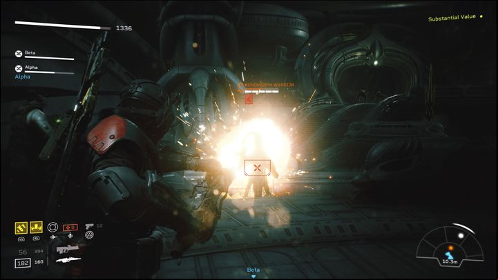 Among the standard enemies, you'll also face two Warriors - Aliens Fireteam Elite: Advance - walkthrough - A gift of fire - Aliens Fireteam Elite Guide